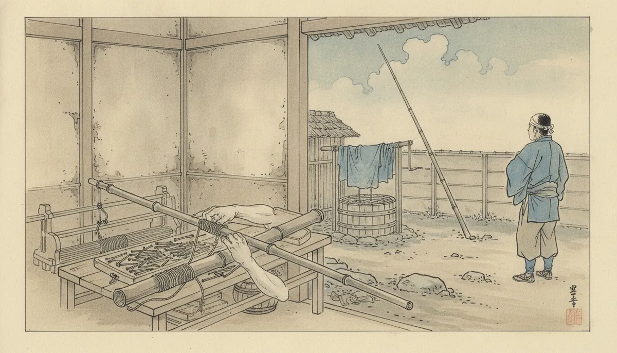 挿絵:釘は打たなくていい、と角蔵は言った