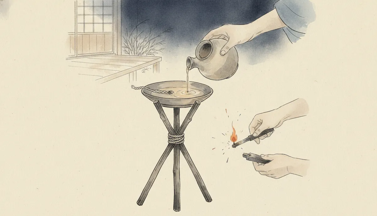 挿絵：それが、結び灯台だった