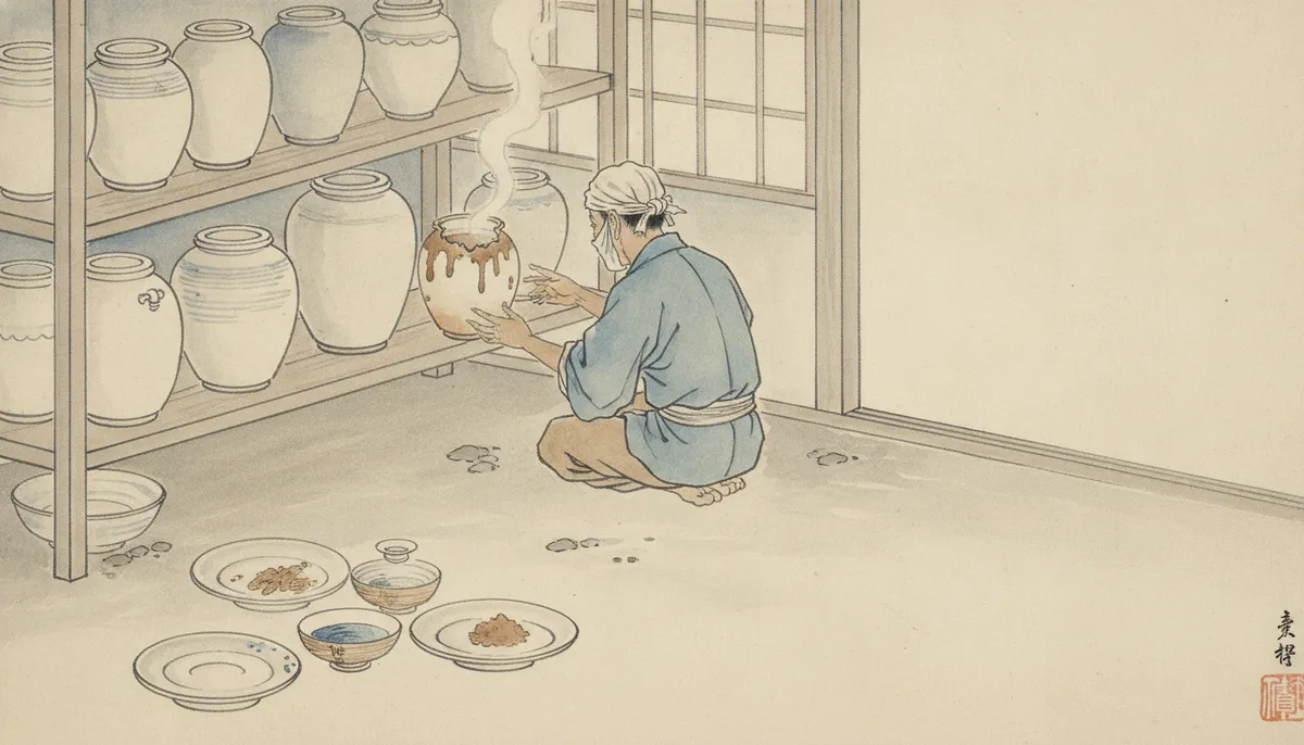 挿絵:六度目、七度目、八度目と、味を変え、量を変えても、どれもぱっとしなかった